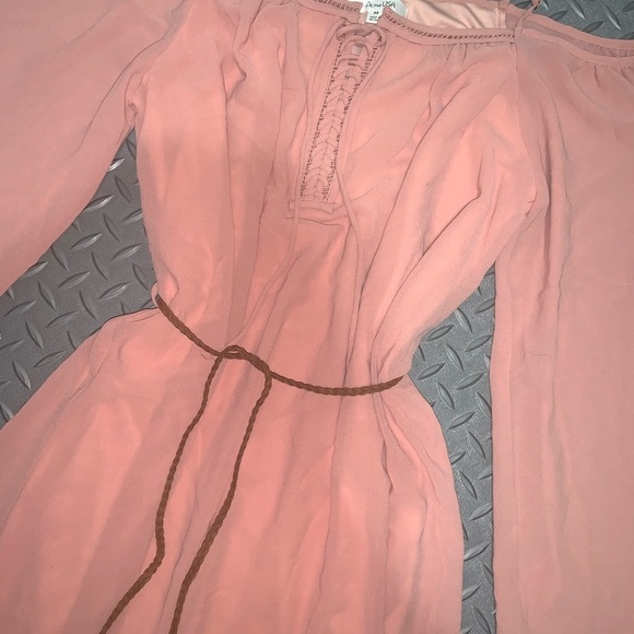 Boho mauve dress - Picture 4 of 4